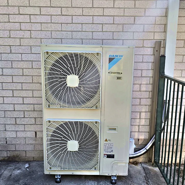 Daikin Inverter Outdoor Unit Double by Union Air Conditioning, Sydney